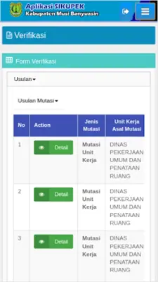 SIKUPEK KAB.MUSI BANYUASIN android App screenshot 3